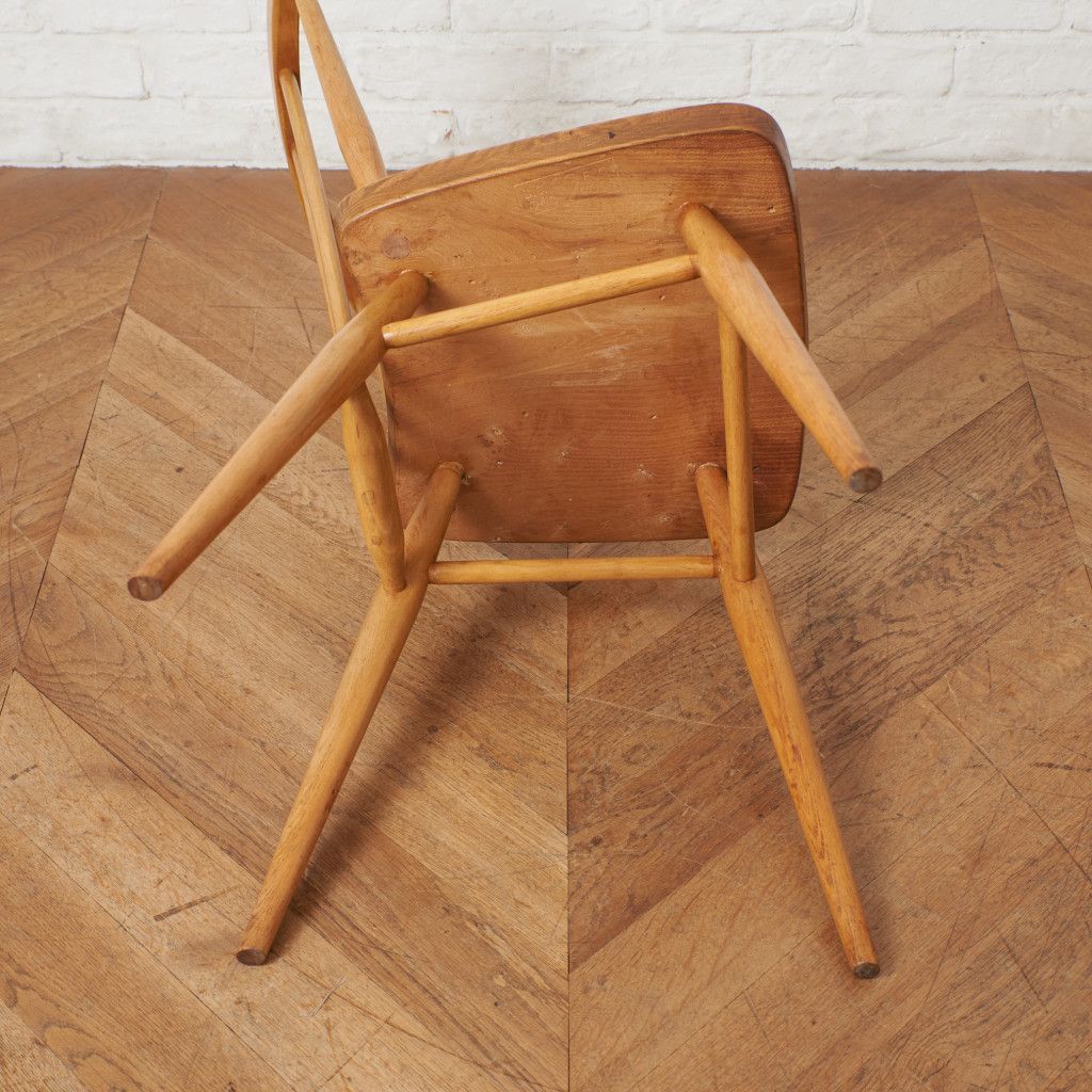 ercol スティックバックチェア ヴィンテージ 英国 アーコール エルム 