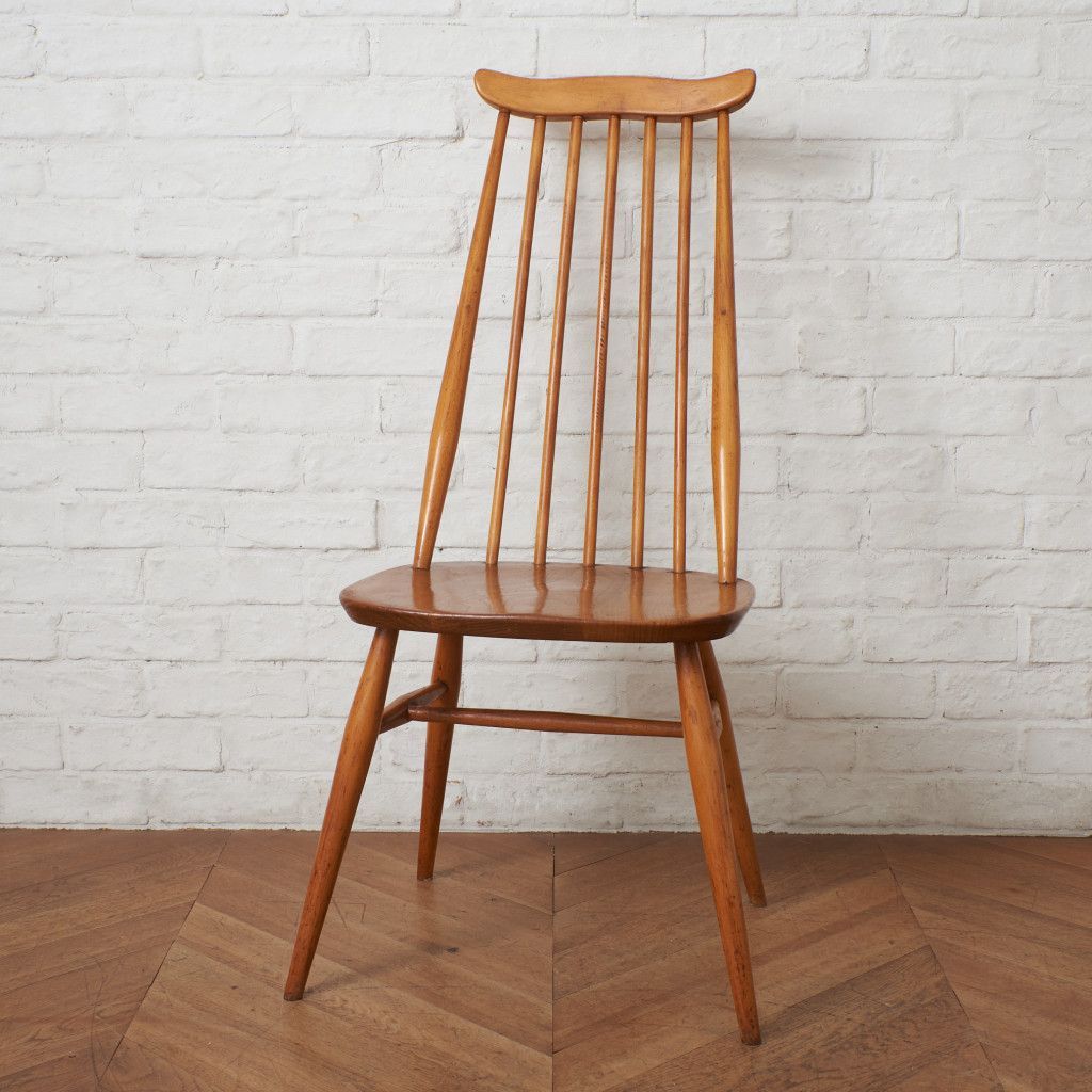 ERCOL ゴールドスミスチェア 英国 ヴィンテージ ダイニングチェア 椅子 ウィンザー チェア 木製 アーコール エルム ビンテージ 88749