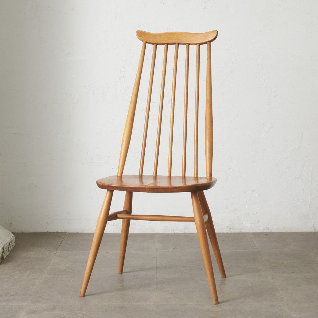 ERCOL ゴールドスミスチェア 英国 ヴィンテージ ダイニングチェア 椅子 ウィンザー チェア 木製 アーコール エルム ビンテージ 88753