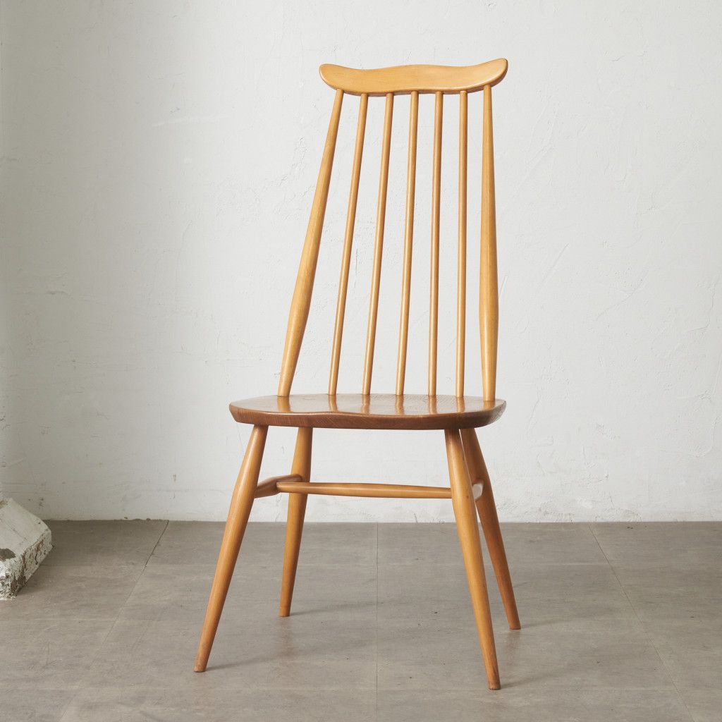 ERCOL ゴールドスミスチェア 英国 ヴィンテージ ダイニングチェア 椅子 ウィンザー チェア 木製 アーコール エルム ビンテージ 88755