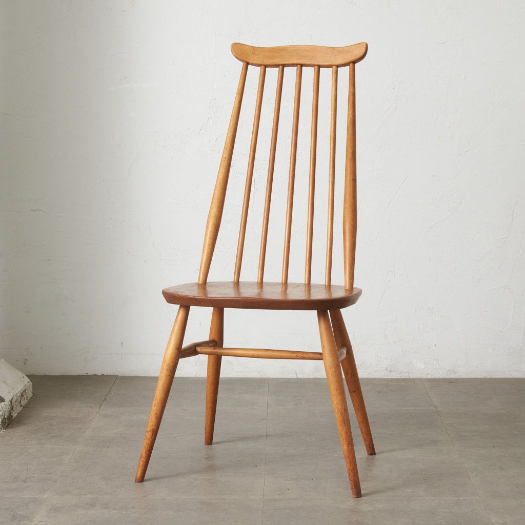 ERCOL ゴールドスミスチェア 英国 ヴィンテージ ダイニングチェア 椅子 ウィンザー チェア 木製 アーコール エルム ビンテージ 88756