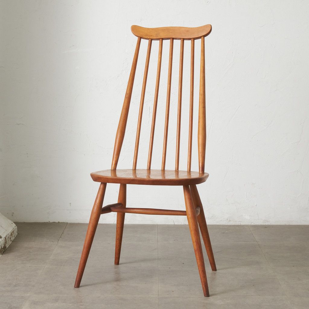 ERCOL ゴールドスミスチェア 英国 ヴィンテージ ダイニングチェア 椅子 ウィンザー チェア 木製 アーコール エルム ビンテージ 88760
