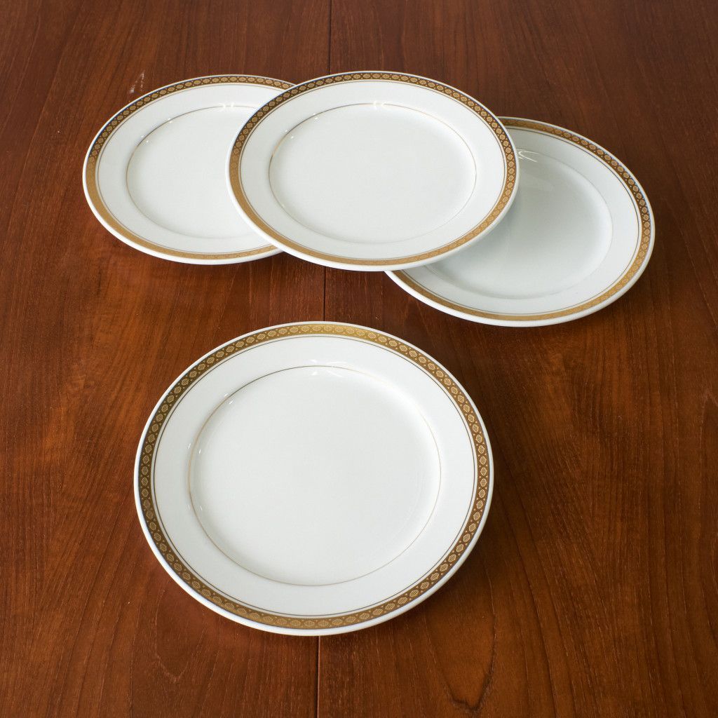 4点セット ノリタケ リッチモンド 19.5cm プレート 食器 皿 ディナー デザート 丸皿 クラシック Noritake テーブルウェア 日本 78743