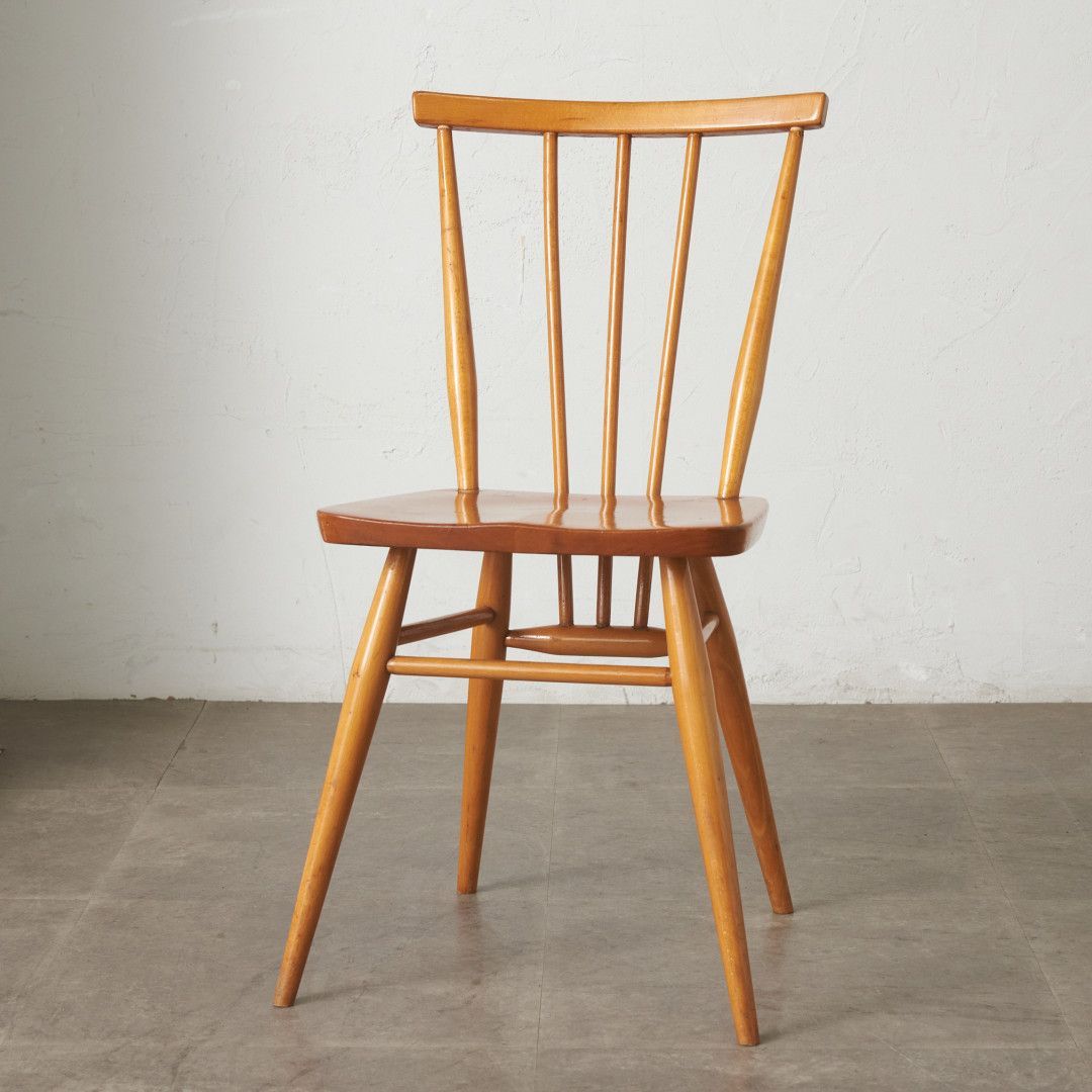ercol スティックバックチェア ヴィンテージ 英国 アーコール エルム ウィンザーチェア 曲木 椅子 コムバック ダイニングチェア 89144
