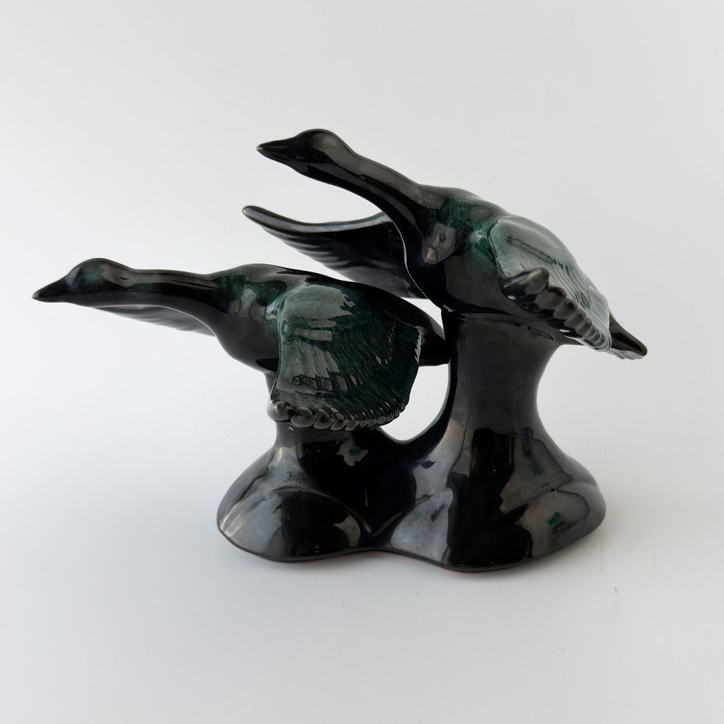 カナダ Blue Mountain Pottery ブルーマウンテンポタリー 英国 ヴィンテージ Flying Geese 空飛ぶガチョウ 鳥 オブジェ 雑貨 89225