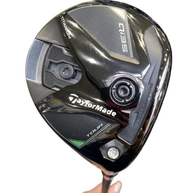 【中古】 テーラーメイド Qi35 TOUR 3W フェアウェイウッド FW Diamana BLACK TM60(Qi35 FW) (フレックスS) メンズ 男性用 右利き 右用 Cランク ゴルフクラブ