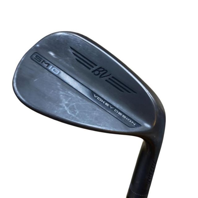 【中古】 タイトリスト VOKEY SPIN MILLED SM10 ジェットブラック 52°/12°F ウェッジ WG Dynamic Gold (フレックスS) メンズ 男性用 右利き 右用 Cランク ゴルフクラブ