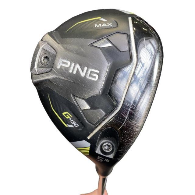 【中古】 ピン G430 MAX 5W フェアウェイウッド FW ALTA J CB BLACK(FW) (フレックスSR) メンズ 男性用 右利き 右用 Cランク ゴルフクラブ