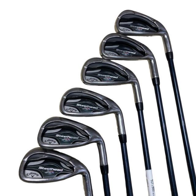 【中古】 キャロウェイ STEELHEAD XR 6S アイアンセット IR XR(STEELHEAD) (フレックスS) メンズ 男性用 右利き 右用 Dランク ゴルフクラブ