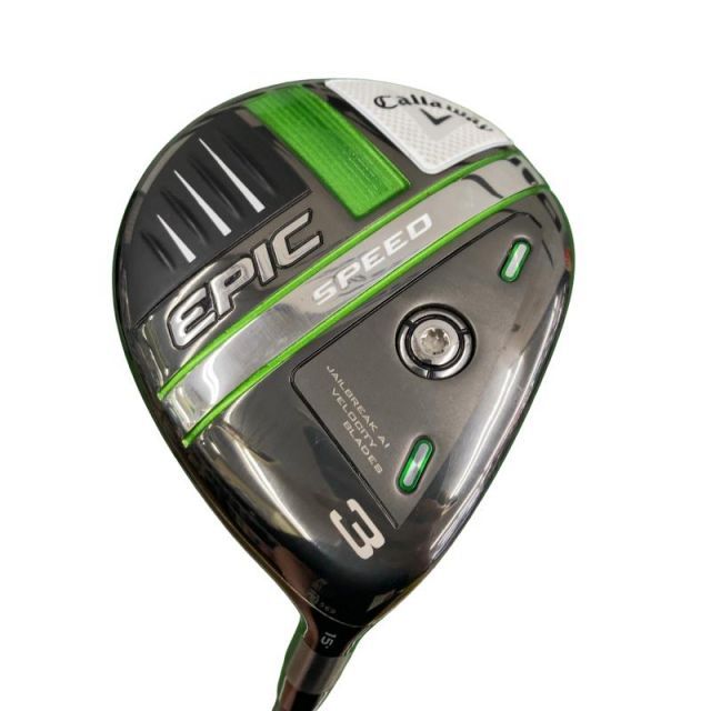 【中古】 キャロウェイ EPIC SPEED 3W フェアウェイウッド FW 純正特注シャフト (フレックスS) メンズ 男性用 右利き 右用 Cランク ゴルフクラブ