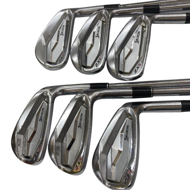 【中古】 ダンロップ SRIXON ZX5 6S アイアンセット IR NS PRO MODUS3 TOUR105 D.S.T (フレックスS) メンズ 男性用 右利き 右用 Cランク ゴルフクラブ