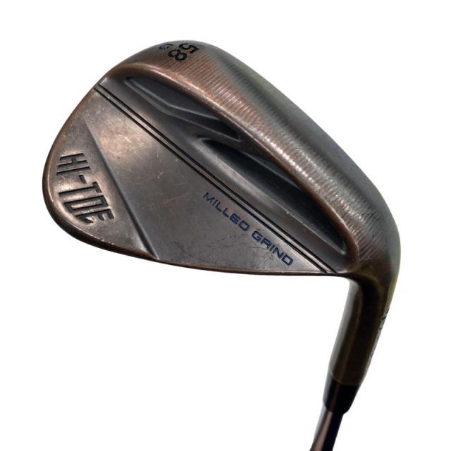 【中古】 テーラーメイド Taylor Made MILLED GRIND HI-TOE(2022) 58°/13° ウェッジ WG Dynamic Gold (フレックスS) メンズ 男性用 右利き 右用 Cランク ゴルフクラブ