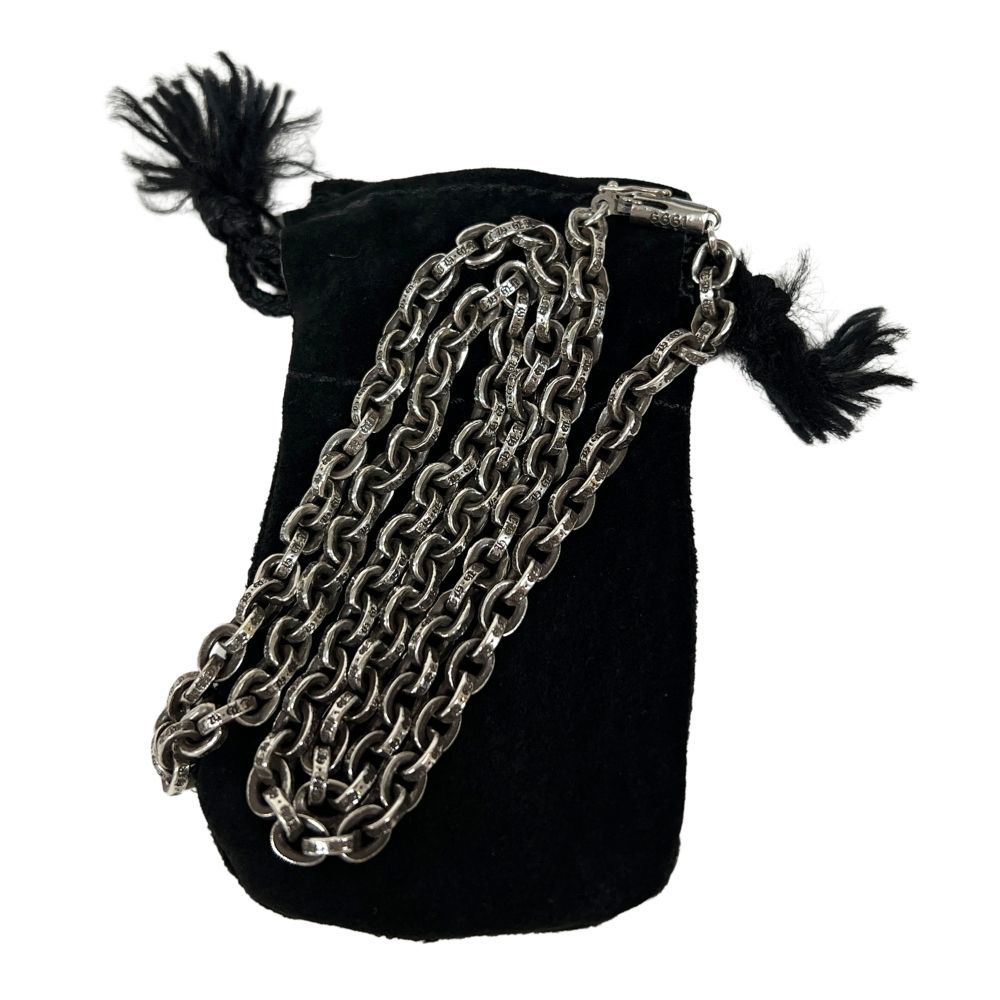 CHROME HEARTS クロムハーツ シルバー ペーパーチェーン ネックレス 20