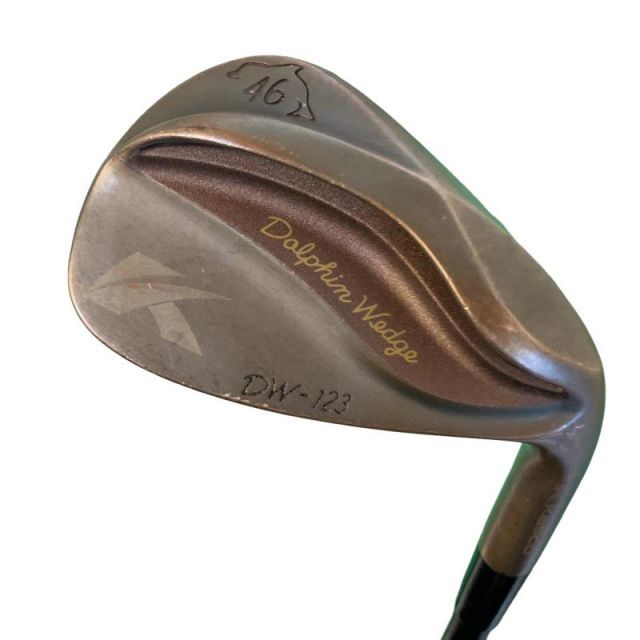 【中古】 キャスコ Dolphin Wedge DW-123 Copper 46° ウェッジ WG Dolphin DP-231 (フレックスその他) メンズ 男性用 右利き 右用 Cランク ゴルフクラブ