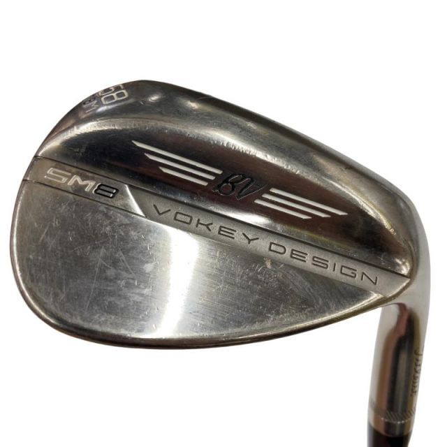 【中古】 タイトリスト VOKEY SPIN MILLED SM8 ブラッシュドスチール 58°/08°M ウェッジ WG NS PRO 950GH neo (フレックスS) メンズ 男性用 右利き 右用 Cランク ゴルフクラブ