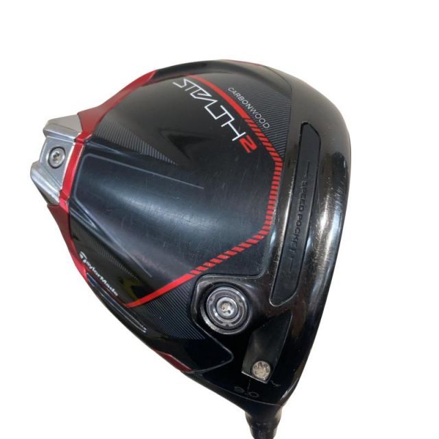【中古】 テーラーメイド STEALTH2 9° ドライバー DR TENSEI RED TM50(STEALTH DR) (フレックスS) メンズ 男性用 右利き 右用 Cランク ゴルフクラブ