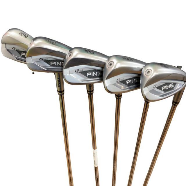 【中古】 ピン G425 6S(アーコス無し) アイアンセット IR NS PRO ZELOS 7 (フレックスS) メンズ 男性用 右利き 右用 Cランク ゴルフクラブ
