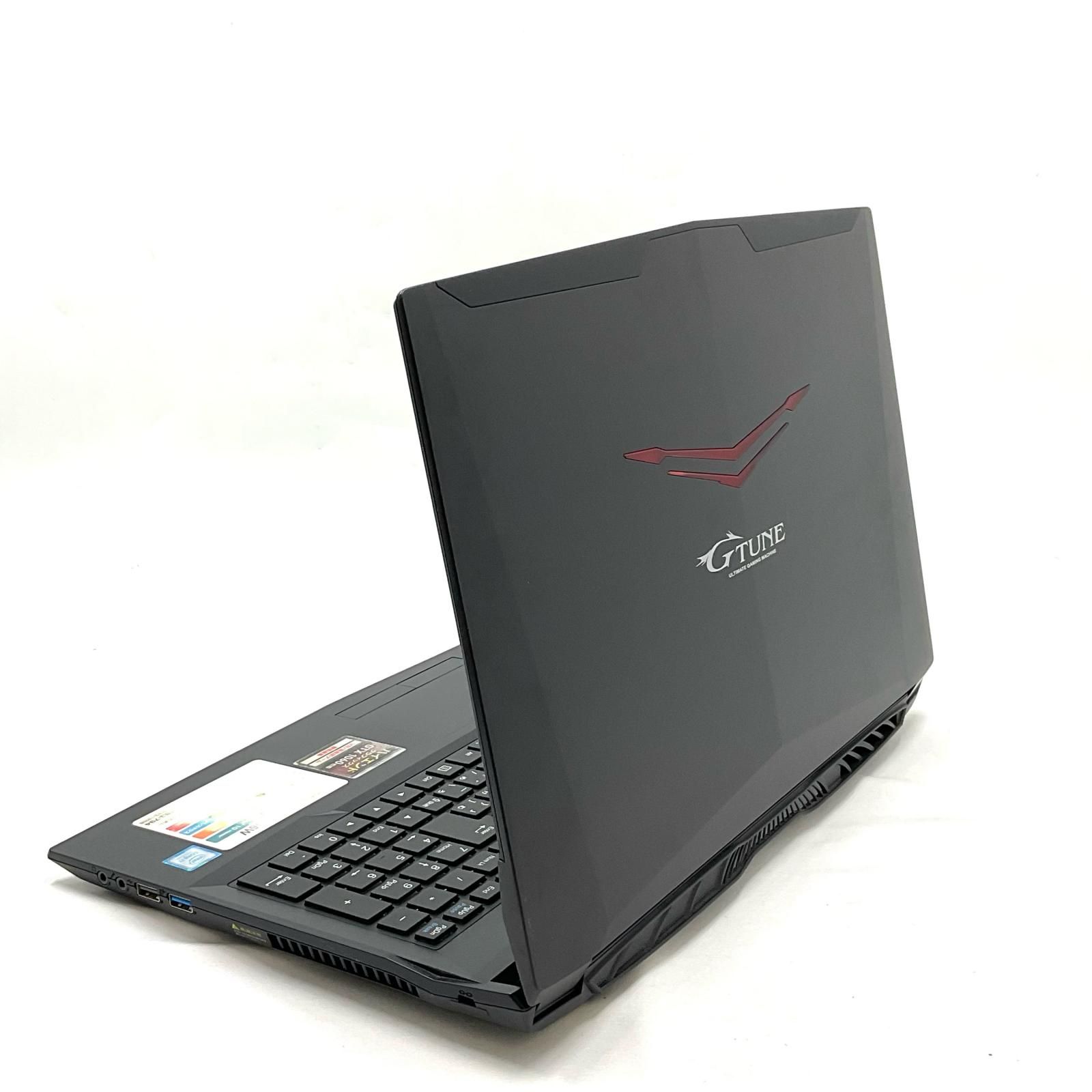 【全額返金保証】【最速発送】mouse computer EGPNI777G106W i7-7700HQ 2.80GHz 8GB SSD 256GB HDD 1TB GeForce GTX 1060 美品 動作確認済