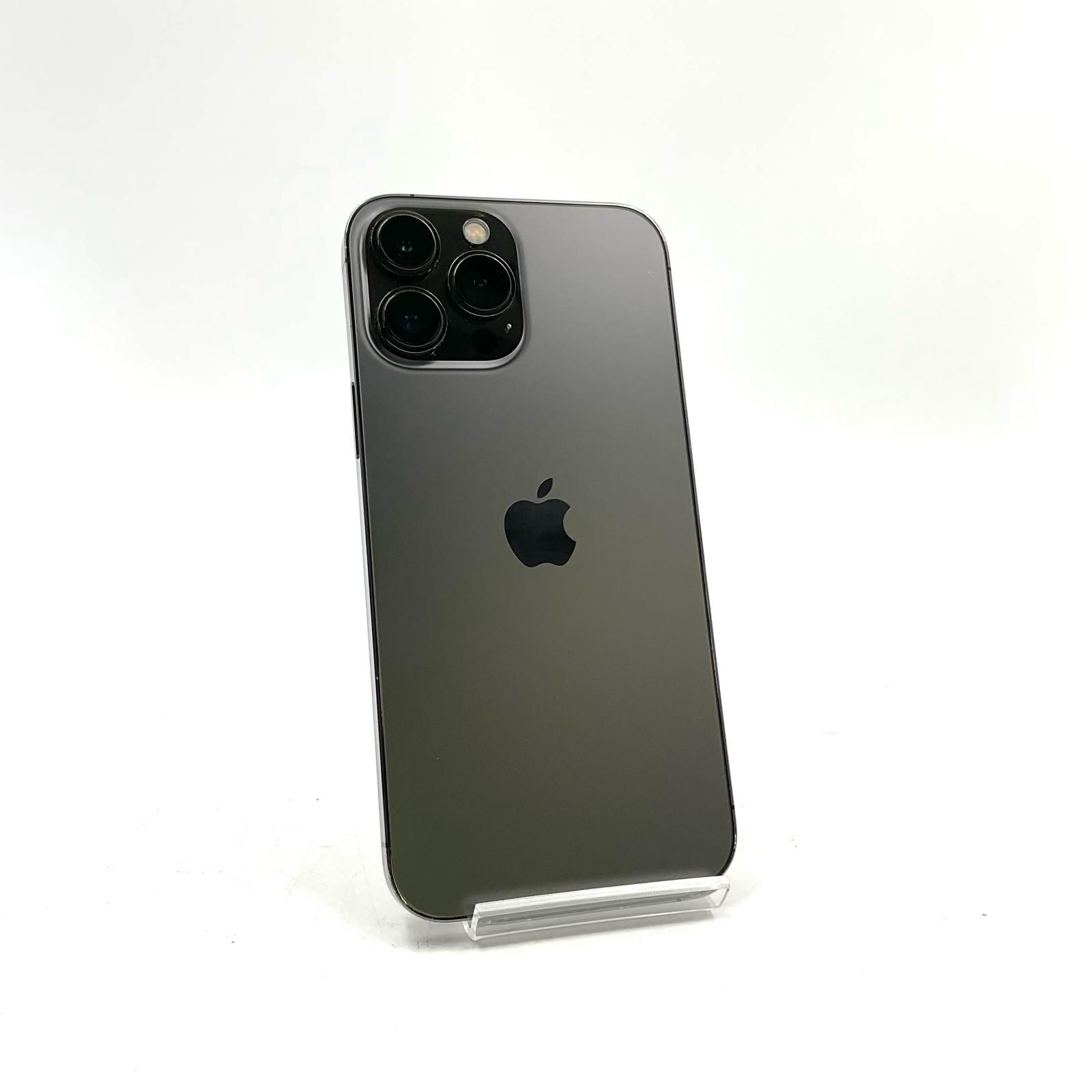 【全額返金保証】【最速発送】 iPhone 13 Pro Max 256GB グラファイト Softbank 白ロム 動作確認済 72%