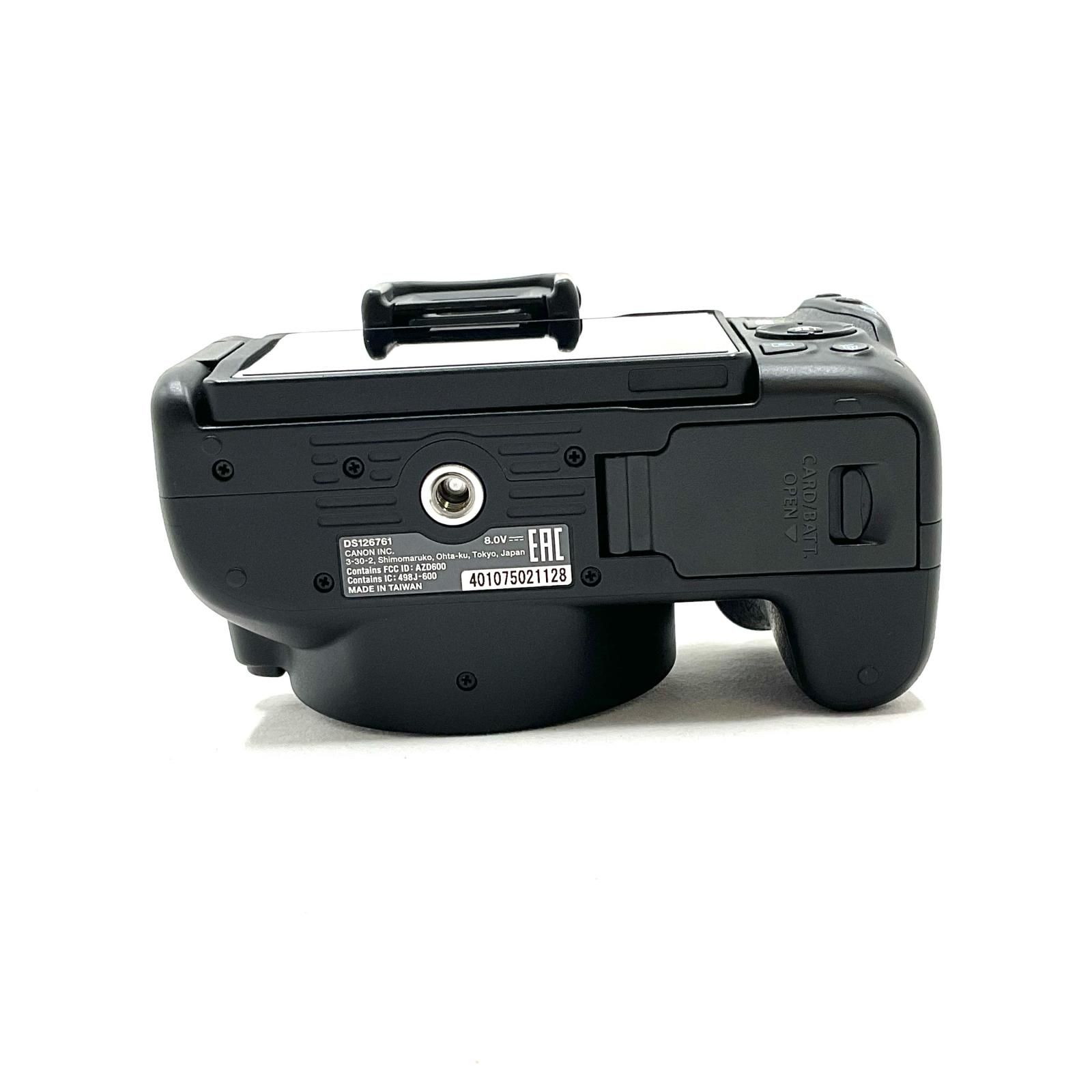 【全額返金保証】【最速発送】Canon デジタル一眼 EOS Kiss X10 ボディ ブラック 美品 動作確認済 全額返金保証】【最速発送】Canon デジタル一眼 EOS Kiss X10 ダブル