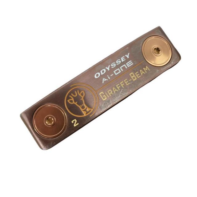 【中古】 オデッセイ Ai-ONE GIRAFFE-BEAM #2 34インチ パター PT STROKE LAB 90 スチール (フレックスその他) メンズ 男性用 右利き 右用 Cランク ゴルフクラブ