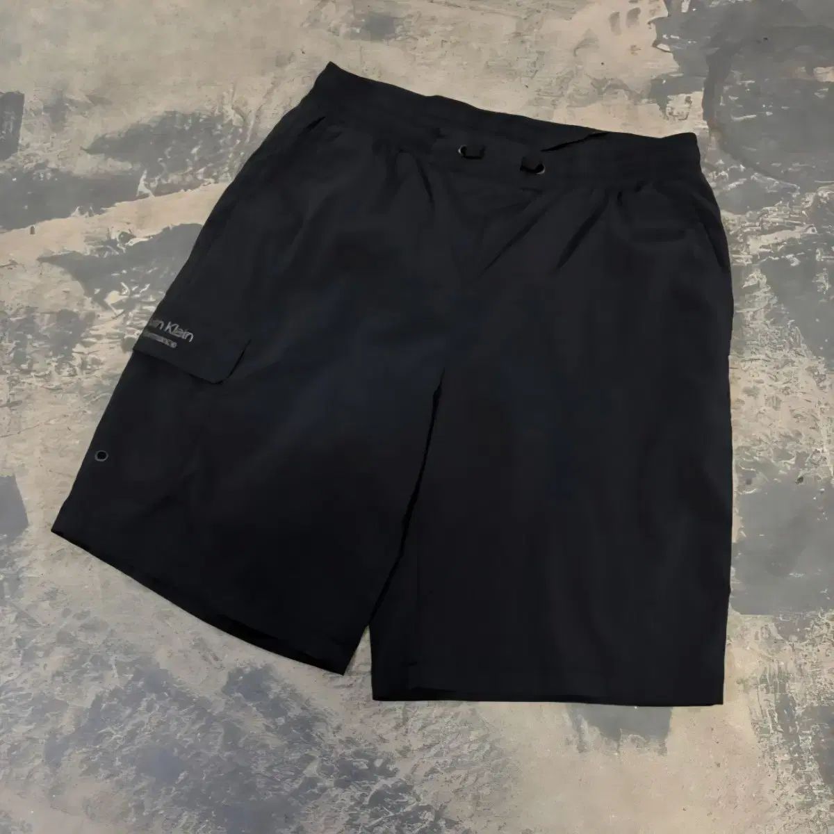 (L) Calvin Klein カルバン・クライン ハーフパンツ ブラック
