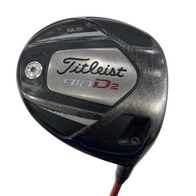 【中古】 タイトリスト 910 D2 9.5° ドライバー DR Tour AD DJ-6 (フレックスS) メンズ 男性用 右利き 右用 Bランク ゴルフクラブ