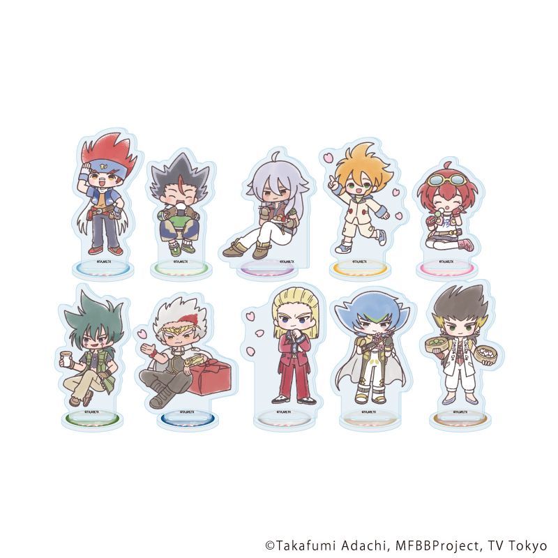 『メタルファイト ベイブレード 爆』アクリルぷちスタンド04/お花見ver. コンプリートセット(全10種)(グラフアートイラスト)
