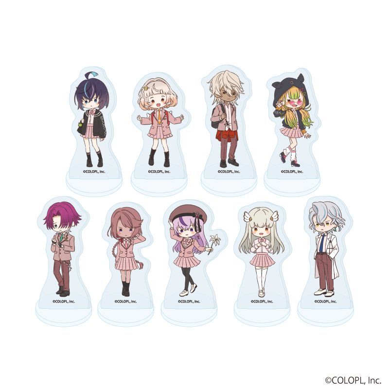 『白猫プロジェクト』アクリルぷちスタンド05/桜制服ver. コンプリートセット(全9種)(グラフアートイラスト)