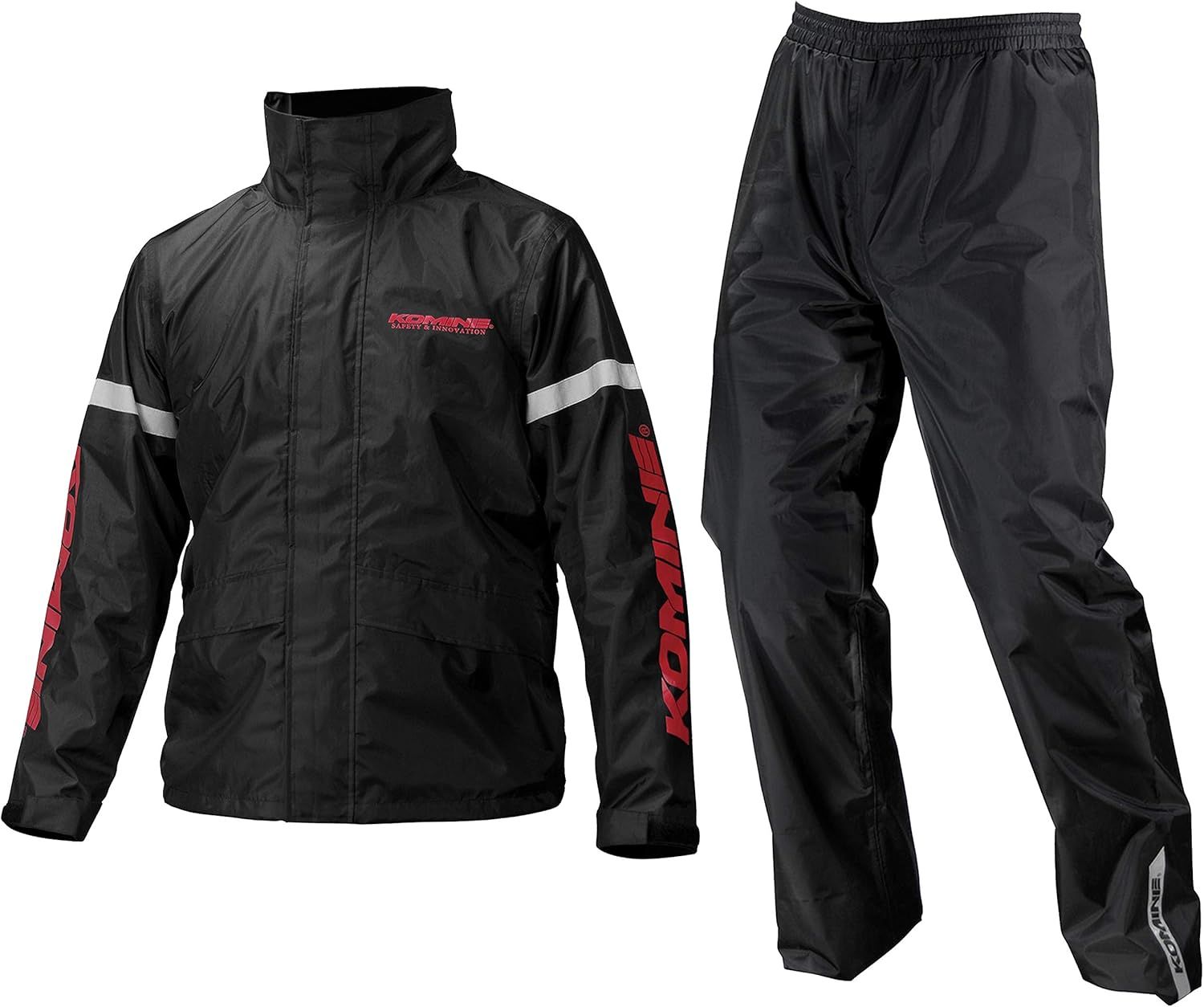 コミネ バイク用 レインウェア STDレインウェア RK-543 896 雨具 カッパ XLサイズ ブラック 黒 KOMINE