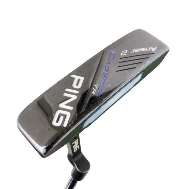 【中古】 ピン CADENCE TR Anser 2(青) 33インチ パター PT スチール (フレックスその他) メンズ 男性用 右利き 右用 Dランク ゴルフクラブ