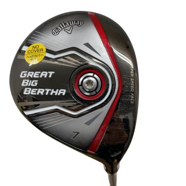 【中古】 キャロウェイ GREAT BIG BERTHA(2015) 7W フェアウェイウッド FW リシャフト (フレックスその他) メンズ 男性用 右利き 右用 Cランク ゴルフクラブ
