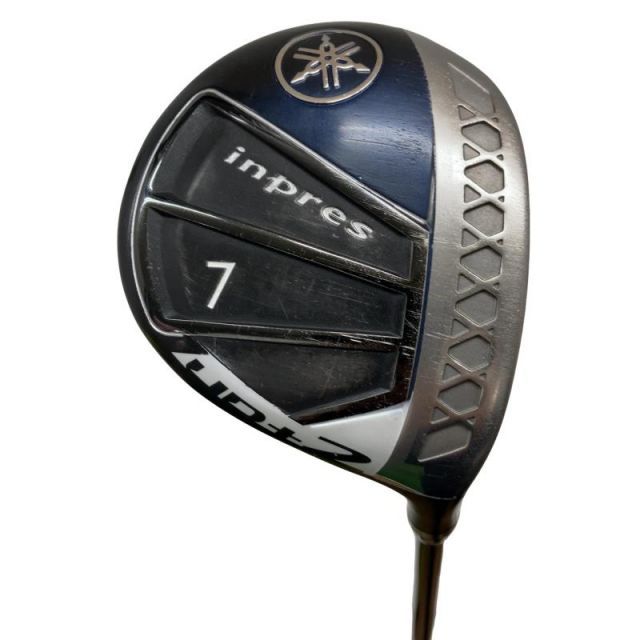 【中古】 ヤマハ inpres UD+2(2021) 7W フェアウェイウッド FW AIR Speeder M421f (フレックスSR) メンズ 男性用 右利き 右用 Cランク ゴルフクラブ