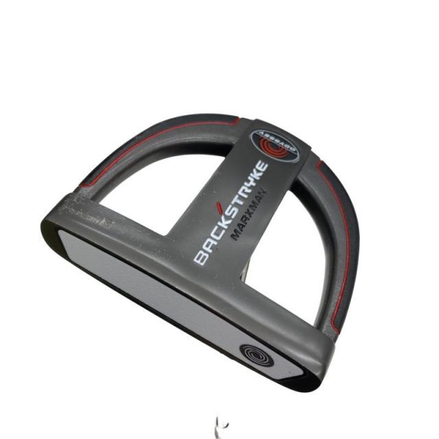 【中古】 オデッセイ BACK STRYKE MARXMAN 33インチ レフティ パター PT スチール (フレックスその他) メンズ 男性用 左利き レフティ 左用 Cランク ゴルフクラブ