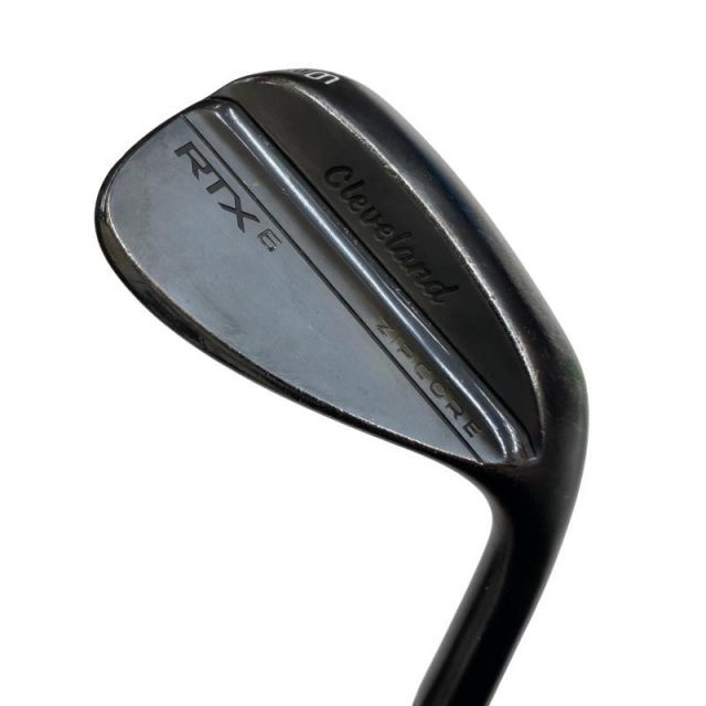 【中古】 クリーブランド Cleveland RTX-6 ZIPCORE ブラックサテン 56°/10° MID ウェッジ WG Dynamic Gold (フレックスS) メンズ 男性用 右利き 右用 Cランク ゴルフクラブ