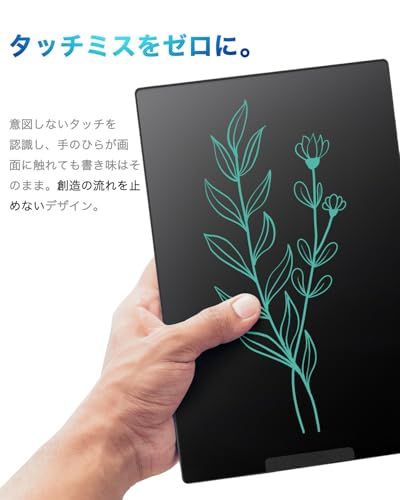 電子メモパッド デジタルノート 12インチ 充電式 PUレザーカバー付き 0.5mm極細線幅 ロック機能付き ワンタッチ消去 スロット式ペン収納 誤操作防止 USB-C 電子手帳 筆談ボード 電子ペーパー ボード 伝言板 学生 勉強 ビジネス 業務用t