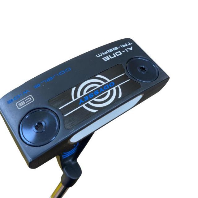 【中古】 オデッセイ Ai-ONE TRI-BEAM DOUBLE WIDE CS 34インチ パター PT STROKE LAB 90 スチール (フレックスその他) メンズ 男性用 右利き 右用 Cランク ゴルフクラブ
