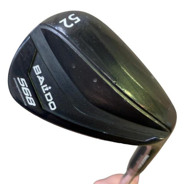 【中古】 BALDO COMPETIZIONE 568 FORGED WEDGE ツアーナイト 52° ウェッジ WG 純正特注シャフト (フレックスR) メンズ 男性用 右利き 右用 Cランク ゴルフクラブ