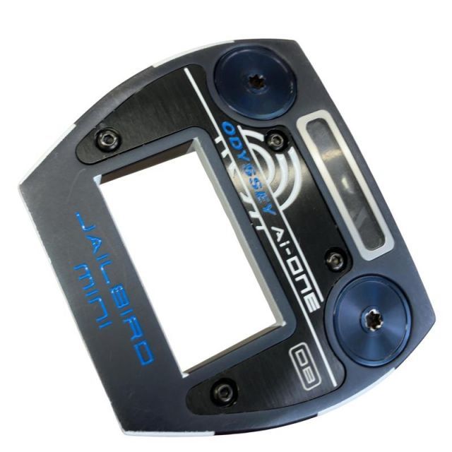 【中古】 オデッセイ Ai-ONE JAILBIRD MINI DB 34インチ パター PT STROKE LAB 90 スチール (フレックスその他) メンズ 男性用 右利き 右用 Cランク ゴルフクラブ