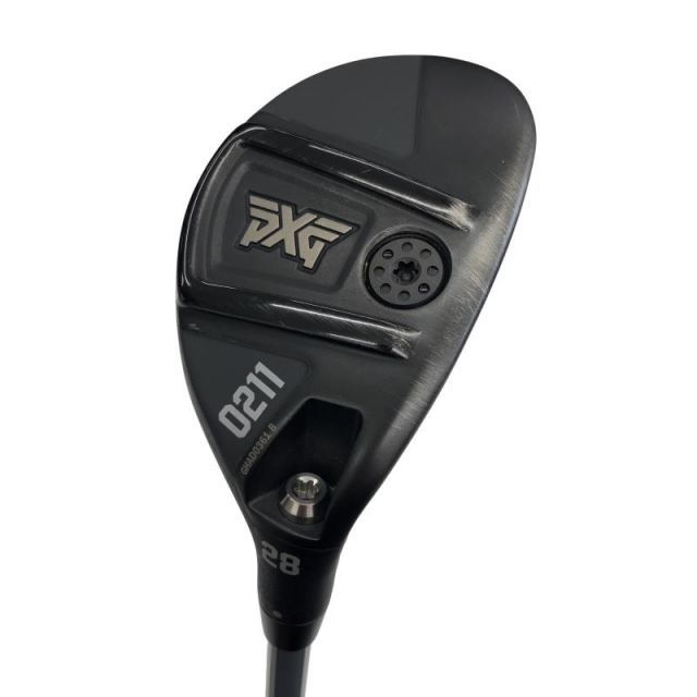 【中古】 PXG PXG 0211(2021) 28° ユーティリティ UT 純正特注シャフト (フレックスR) メンズ 男性用 右利き 右用 Cランク ゴルフクラブ