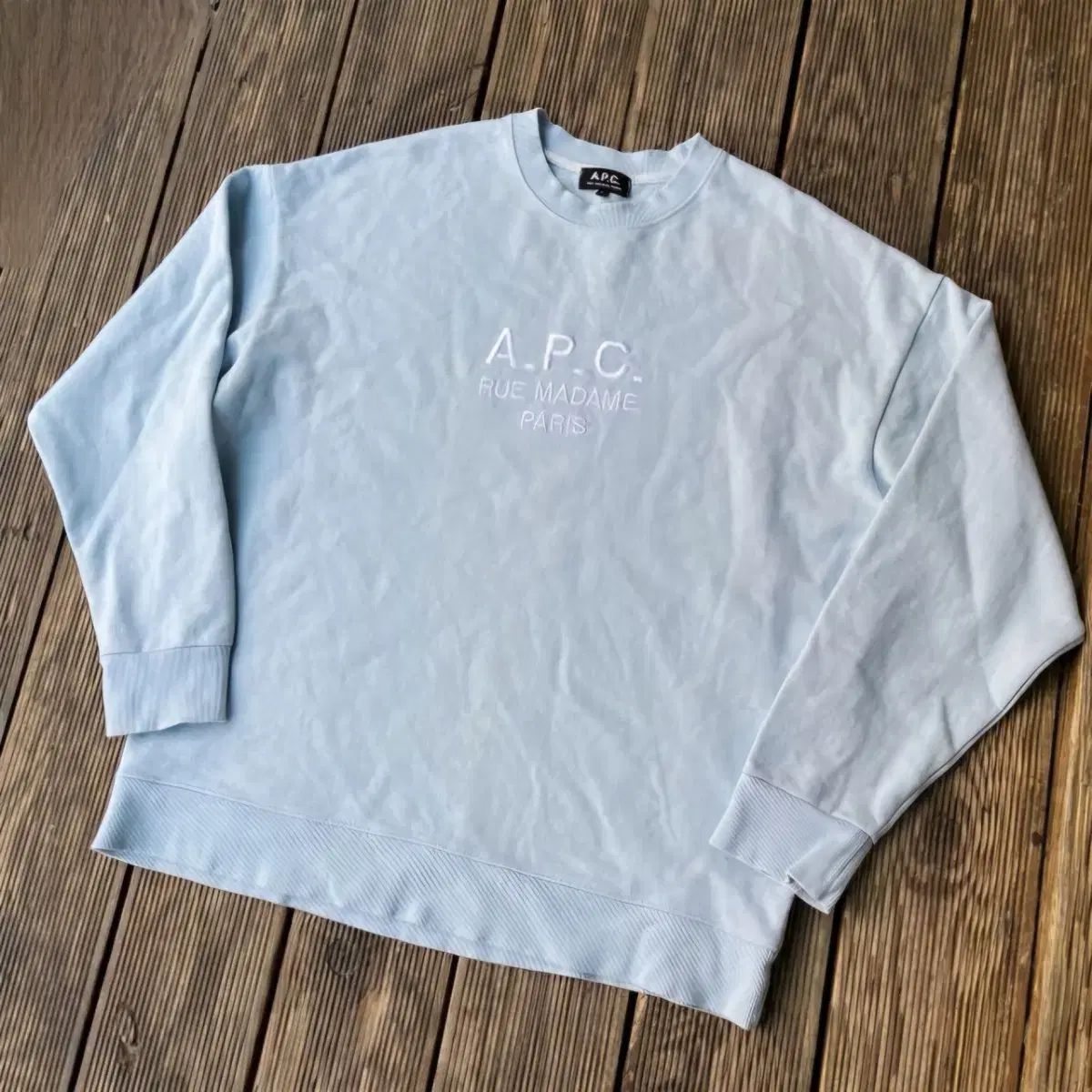 (L) A.P.C. アーペーセー スウェット Tシャツ