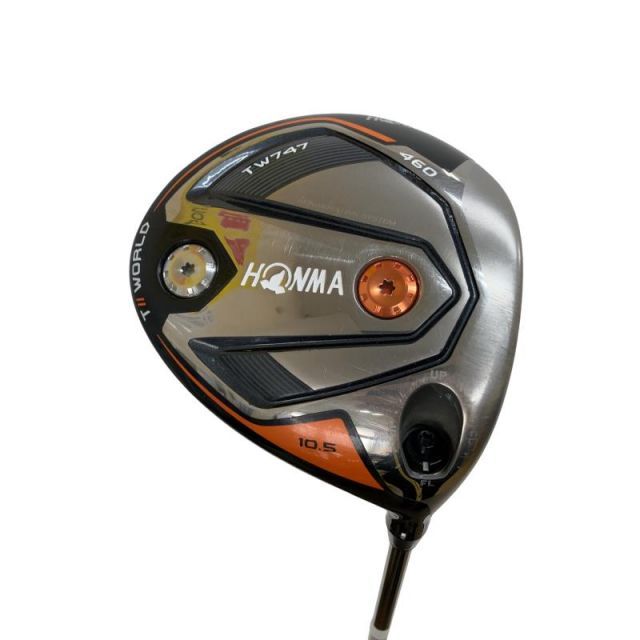 【中古】 本間ゴルフ TOUR WORLD TW747 460 10.5° ドライバー DR リシャフト (フレックスその他) メンズ 男性用 右利き 右用 Cランク ゴルフクラブ