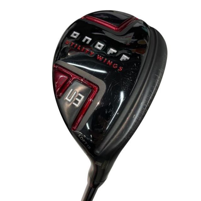 【中古】 ダイワ(グローブライド) ONOFF UTILITY WINGS(2022) AKA U3 ユーティリティ UT SMOOTH KICK MP-522U (フレックスS) メンズ 男性用 右利き 右用 Cランク ゴルフクラブ