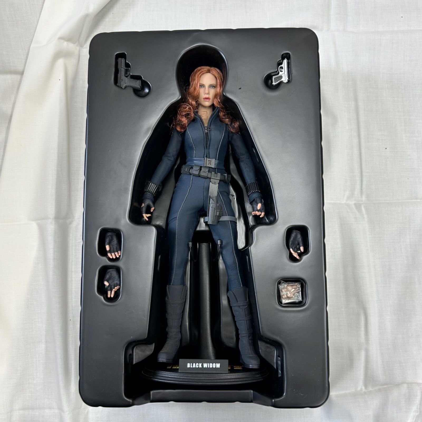 劣化あり】Hot Toys ブラックウィドウ BLACK WIDOW（Iron Man 2