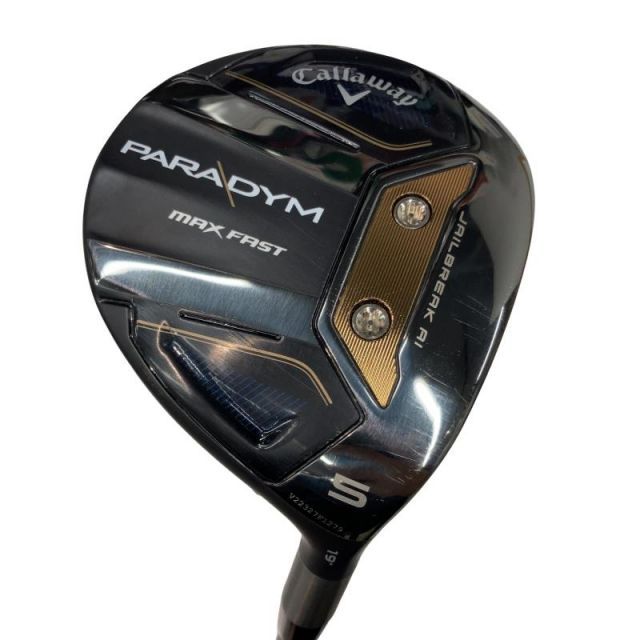 【中古】 キャロウェイ PARADYM MAX FAST 5W フェアウェイウッド FW 純正特注シャフト (フレックスその他) メンズ 男性用 右利き 右用 Cランク ゴルフクラブ