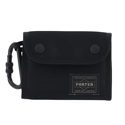 【新品】[ポーター] 二つ折り財布 ポーターコンパート メンズ 538-16171 吉田カバン PORTER COMPART 札入れ 小銭入れ 日本製 【10】ブラック 7bf0891b