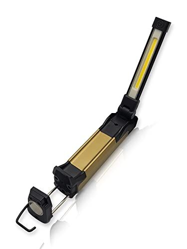 ゼフルス(Zefuls) 充電式折りたたみLEDライト オリオン ORION 400ルーメン コンパクト 白色暖色LED 無段階調光 現場作業 アウトドア キャンプ 釣りts