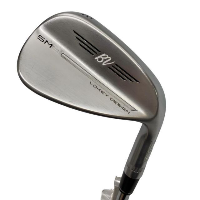 【中古】 タイトリスト VOKEY SPIN MILLED SM9 ツアークロム 48°/10°F ウェッジ WG リシャフト (フレックスその他) メンズ 男性用 右利き 右用 Cランク ゴルフクラブ