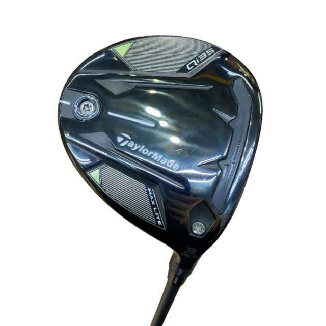 【中古】 テーラーメイド Qi35 MAX LITE 3W フェアウェイウッド FW AIR SPEEDER TM(Qi35 FW) (フレックスSR) メンズ 男性用 右利き 右用 Cランク ゴルフクラブ