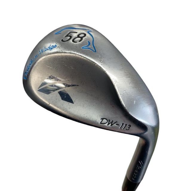 【中古】 キャスコ Dolphin Wedge DW-113 58° ウェッジ WG NS PRO 950GH (フレックスS) メンズ 男性用 右利き 右用 Cランク ゴルフクラブ